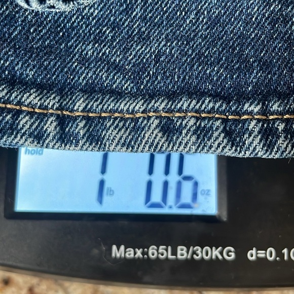 Old Navy Higher High-Rise Button-Fly Midi Jean Pencil Skirt Girls size 14 (25) - Picture 10 of 10